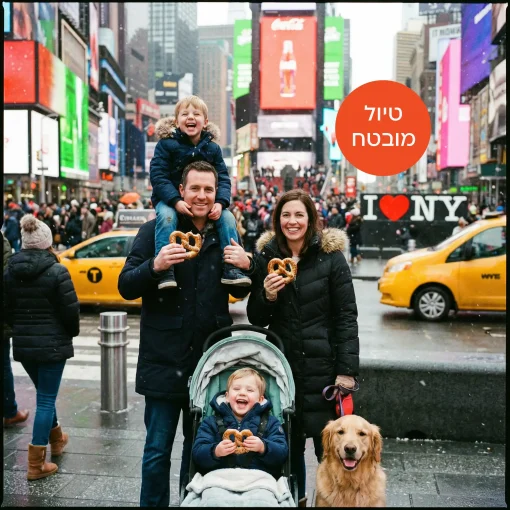 טיול מאורגן כולל טיסות סדירות - טיול משפחות החלום האמריקאי ואורלנדו